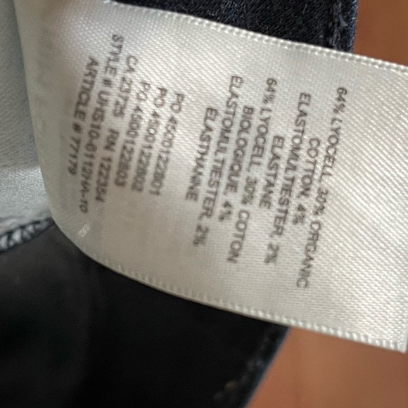 ARITZIA Denim Forum The Lola High Rise Skinny dark Wash NWOT - Picture 10 of 14